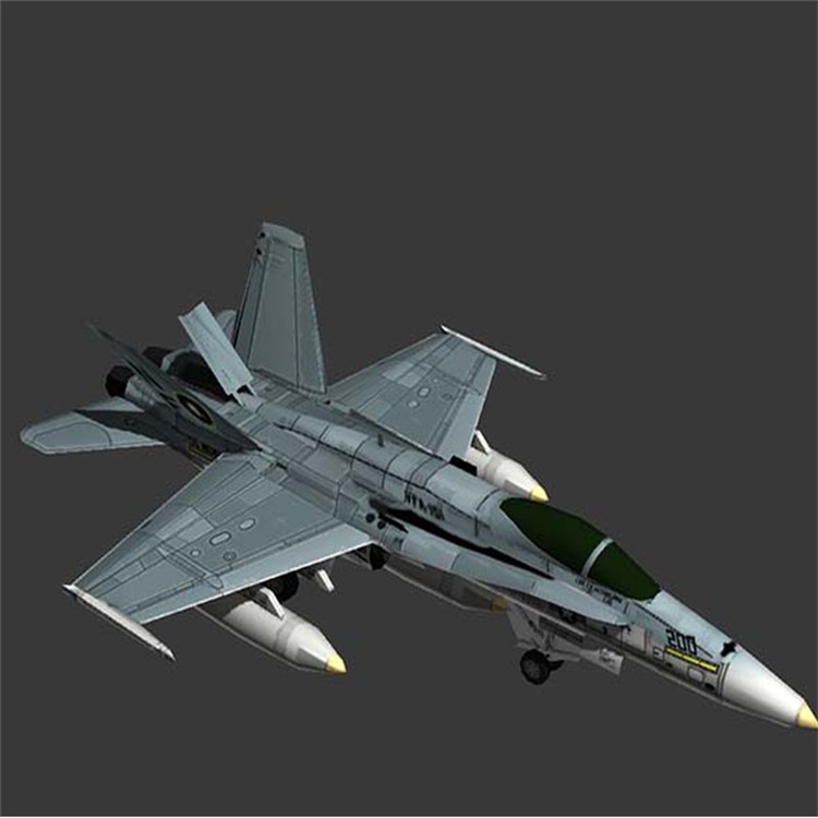 龙门镇3D舰载战斗机模型
