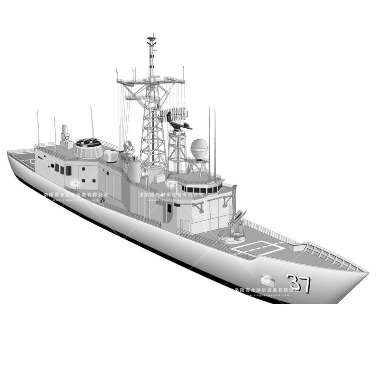 龙门镇充气侦查船模型